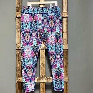 Zella polyester and spandex pull on leggings. Size 2X. EUC.